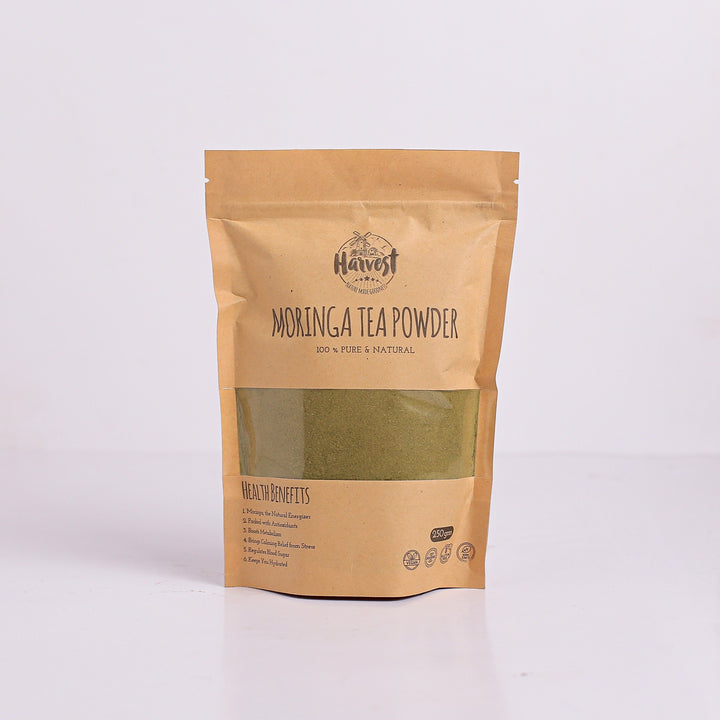 Moringa Tea Leaf Powder – Harvest Organic Pakistan